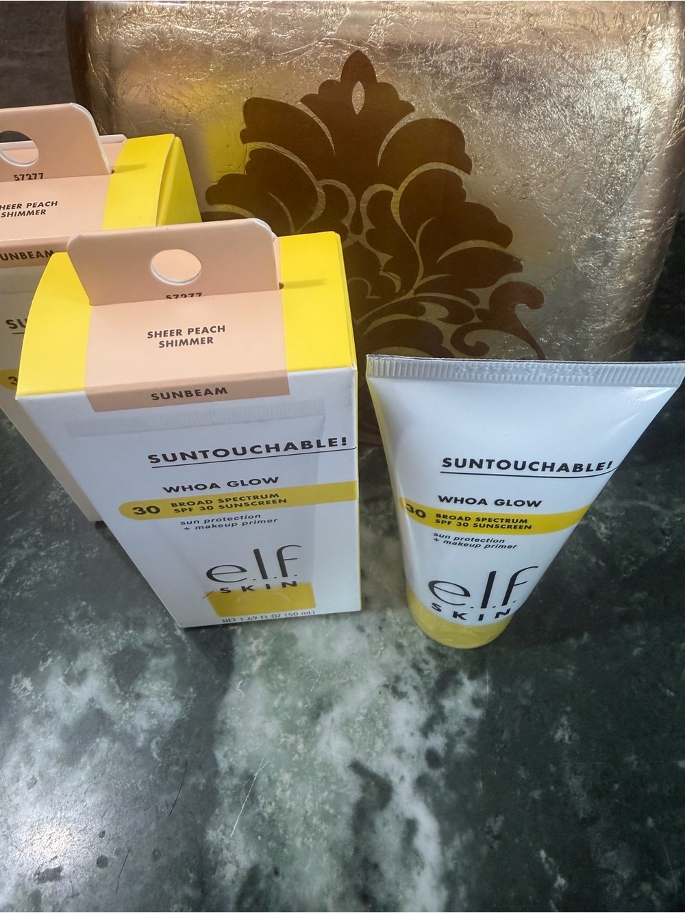 ELF SunTouchable! Whoa Glow SPF 30 Sunscreen 2 boxes